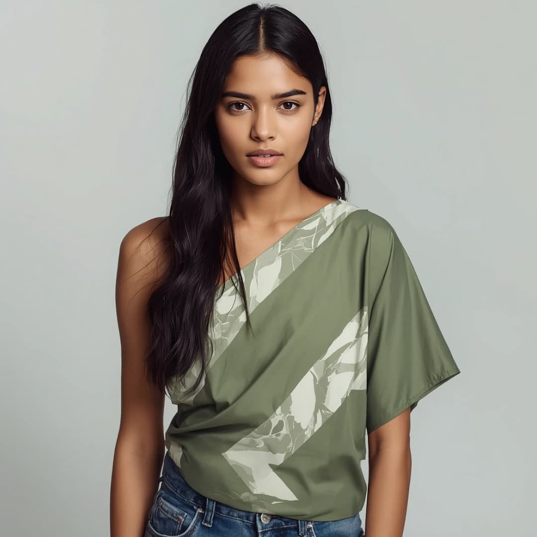 Taaga Sage Green Fusion Top